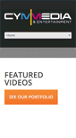Mobile Screenshot of cymmedia.com