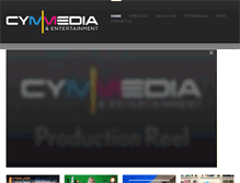 Tablet Screenshot of cymmedia.com